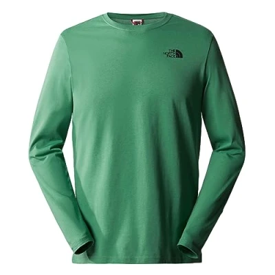 Image of THE NORTH FACE Men&#039;s Red Box T Shirts, Deep Grass Green, L