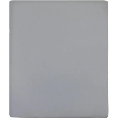 Image of vidaXL Jersey Fitted Sheets 2 pcs Grey 160x200 cm Cotton