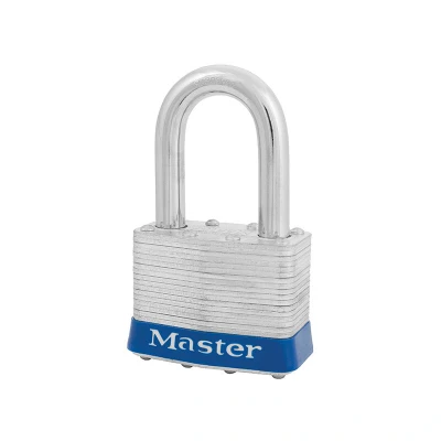 Image of Master Lock Laminated Steel 51mm Padlock 4 Pin 38mm Shackle Keyed Alike MLK5LFKA1