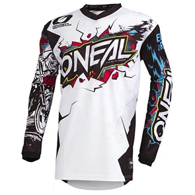 Image of O&#039;Neal Unisex Children Element Jersey Equipment for Bicycles and Motocross, Weiß,