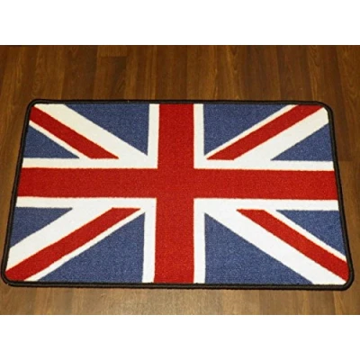 Image of Retro Rubber Backing Non Slip Union Jack Door Mat 50x80cm
