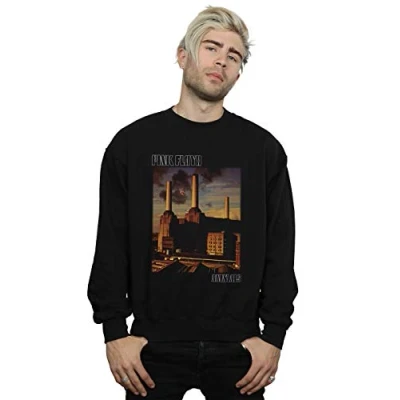 Image of Pink Floyd Men&#039;s Animals Poster Sweatshirt Black Large