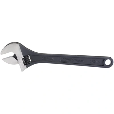 Image of Draper Crescent Type Adjustable Wrench with Phosphate Finish, 375mm