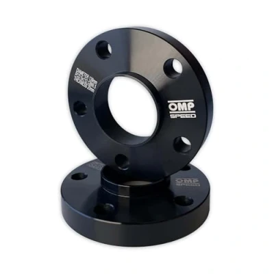 Image of OMP SPEED SET SPACERS 20MM 5X112 66.5 M14X1.5 CONIC+14X1.5 BALL