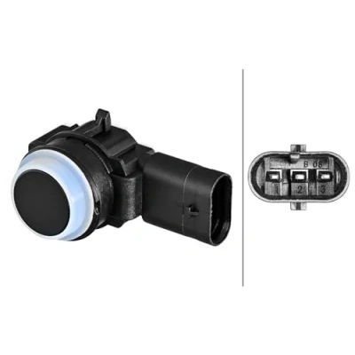 Image of 0009050342, A0009050342 Parking Sensors HELLA 6PX 358 270 451 Front Ultrasonic Sensor MERCEDES BENZ: A Class, B Class