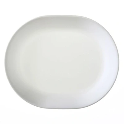 Image of Corelle Livingware Winter Frost White 12 1/4&quot; Serving Platter