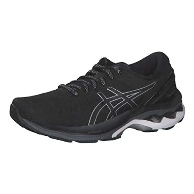 Image of Asics Gel Kayano 27 Womens Black Running Trainers Size UK 3.5
