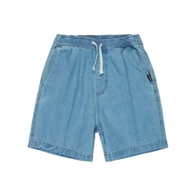 Image of Quiksilver Taxer Youth Denim shorts for kids, Size: 14y, Stone wash