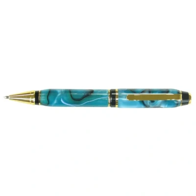 Image of CHARNWOOD Penturning PENCGO Cigar Pen Gold &amp; Black kit