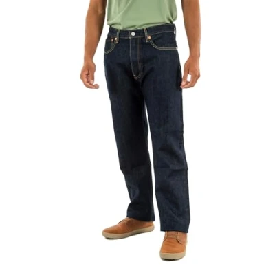 Image of Levi&#039;s 555 Relaxed Straight fit jeans, Men&#039;s, Size: 40x32, Welcome to the game