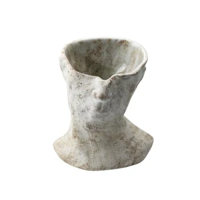 Image of bar@drinkstuff Ceramic Head Tiki Cocktail Cup 16.4oz / 467ml Novelty Mug