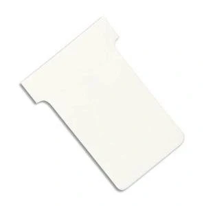 Image of Nobo A110 T Cards White (Pack of 100)
