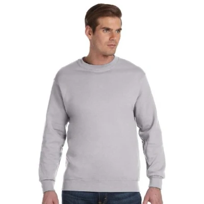 Image of GILDAN Men&#039;s Fleece Crewneck Sweatshirt, Style G18000, Sport Grey, XL