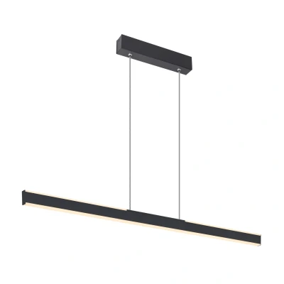 Image of SLV One Linear LED pendant light, 104 cm, black