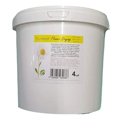 Image of Trustleaf 4kg / 8.8lb TUB Flower Drying Granular Silica Gel Crystals 0.5 1mm Grain Sand (4kg f)