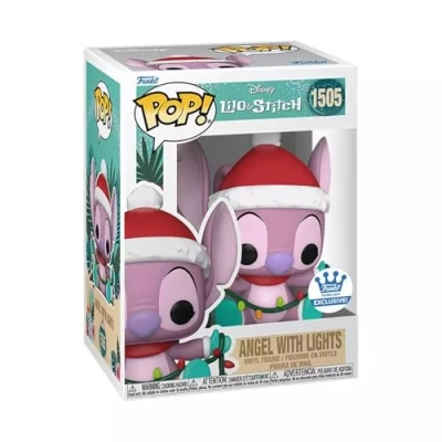 Image of Funko Pop! Disney: Lilo &amp; Stitch Angel with Lights Exclusive #1505