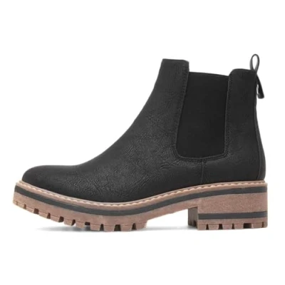 Image of Lotus Lottie Womens Black Chelsea Boot Size 4 UK