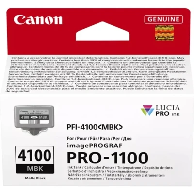 Image of Canon PFI 4100 Matte Black Ink 6776C001