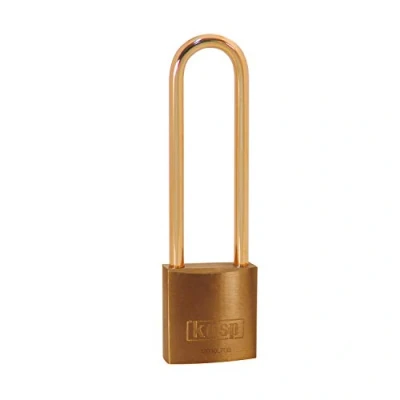 Image of Kasp Brass Padlock 30x70mm Long Shackle