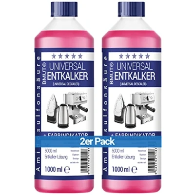 Image of 1000 ml Universal Descaler for Coffee Machines and 8 Descales Each 125 (2 x ml)