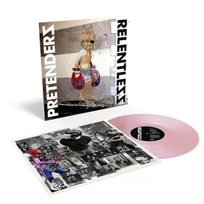 Image of The Pretenders Relentless Baby Pink vinyl Sealed 2023 UK LP 5054197615344