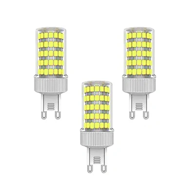 Image of ZHIYUE 3 pcs G9 10W Led Bulb Equivalent Halogen Bulbs 100W 1000LM Energy Saving Light Socket Lamp AC 220 240V Non Dimmable Cool White 6000K Capsule