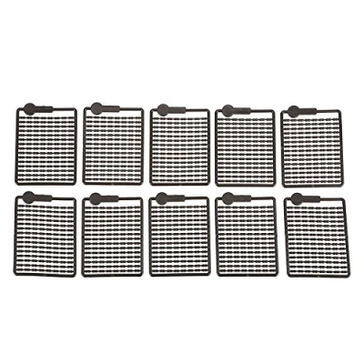 Image of Zerone Boilie Bait Stops, 10Pcs Durable Hair Rig Stoppers Frame Carp Fishing Tackle Accessory