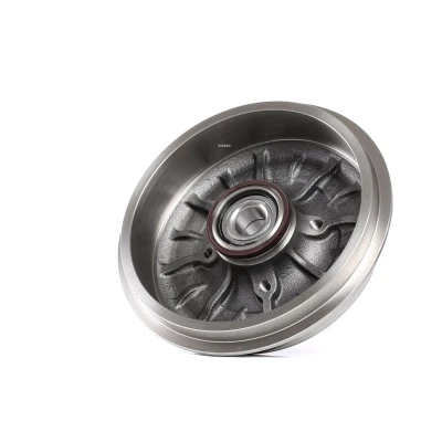 Image of 424750 Brake Drum TRW DB4546MR with bearing(s), ABS sensor ring 247mm PEUGEOT: 207 Hatchback, 208 I SW, CITROËN: C3 II