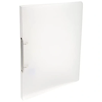 Image of Exacompta Ref. 54160E 1 Chromaline translucent flexible PP binder 2 round rings, diameter 15 mm Spine 20 External dimensions: 32 x 25 cm Format to file A4 Colour: colorless
