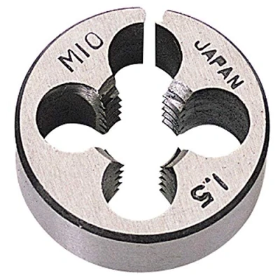 Image of Draper Coarse Circular Die, 1&quot; Outside Diameter, 10mm