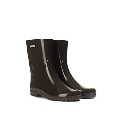 Image of Aigle Women&#039;s Eliosa Bottil Rain Boot, Cocoa, 3.5 UK