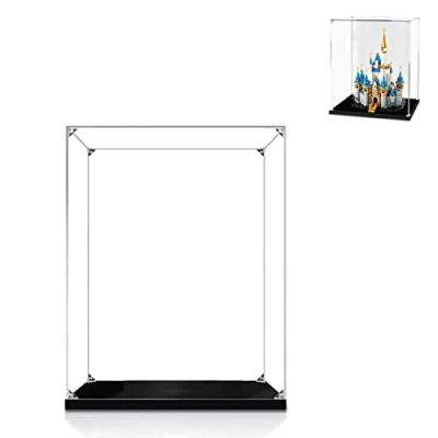Image of Hosdiy Acrylic Display Case compatible with Lego 40478 Showcase for (Disney Mini Castle) (Only Case, No Model Set)