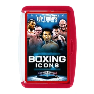 Image of Top Trumps Boxing Icons Limited Edition Entertaining Educational Card Game gift for ages 8 plus