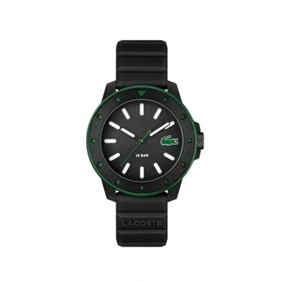 Image of Lacoste Watch, Men&#039;s, Size: One Size, Black