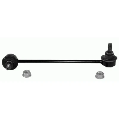 Image of 6383230468, A6383230468 Anti roll bar link LEMFÖRDER 25344 02 Front Axle, Left with accessories MERCEDES BENZ: V Class