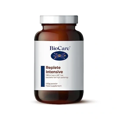 Image of BioCare Replete Intensive 130 Billion LAB4 Live Bacteria for High Potency 140g