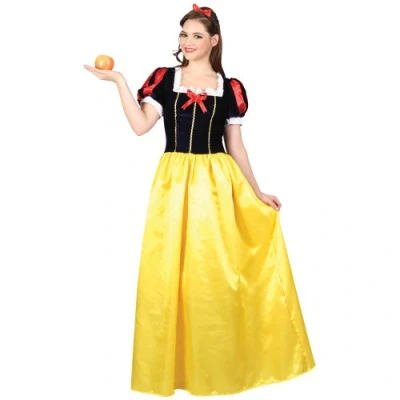 Image of Adult Womens Snow Princess Fancy Dress Costume Medium (UK 14 16)