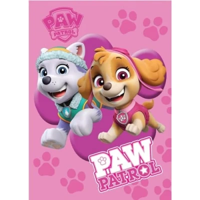 Image of Paw Patrol Fleece Blanket for Kids Super Soft Throws 100 x 140cm Gifts