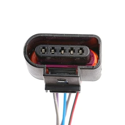 Image of 5 Pin Pre Wired Pigtail Connector Plug 1J0973705 MAF Cam Fits VW AUDI 1J0 973 705