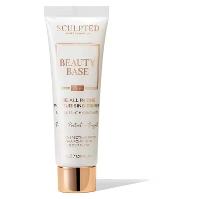 Image of Beauty Base Mini Original 3 in 1 Primer from Sculpted by Aimee (Original) 30ml Travel Friendly, Moisturising with SPF 30 Prep, Protect &amp; Perfect your Skin