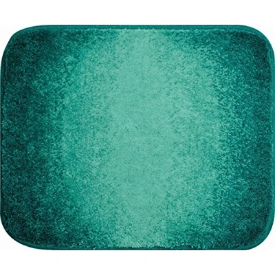 Image of Grund Bath Mat, Ultra Soft and Absorbent, Anti Slip, 5 Years Warranty, MOON, Small Mat 50x60 cm, Petrol