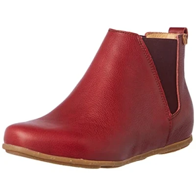 Image of El Naturalista Women&#039;s N5209 Stella Ankle Boots, Cereza, 4.5 UK
