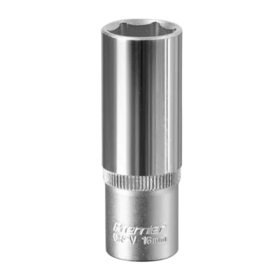 Image of Sealey Premier WallDrive® Socket 16mm Deep 3/8&quot;Sq Drive