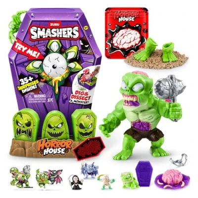 Image of Smashers Mega Horror House (Brain Dead) by ZURU, Interactive Toy, Collectable Toy for Kids and Teens