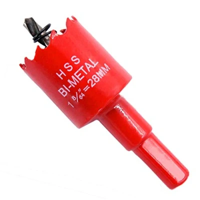 Image of 28mm Hole Saw LAIWEI Cutter,For Drilling Wood, Aluminum Profiles,PVC and Other Materials(1 1/8&quot;(28mm))…