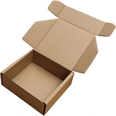 Image of MEG4TEC 20 x Shipping Storage Boxes 6&quot; 2.5&quot; Cardboard Postal MAILING Gift Small Parcel Box