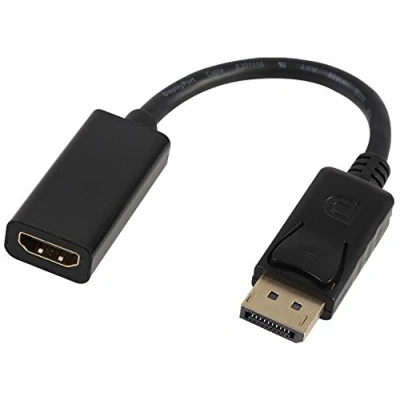 Image of Pro Signal PSG04061 DisplayPort Male to HDMI Female Adaptor, Black