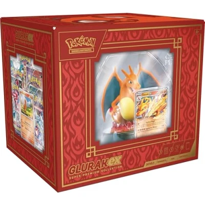 Image of Pokémon Kollektion Sammelkartenspiel Super Premium Collection Glurak ex, Multicoloured