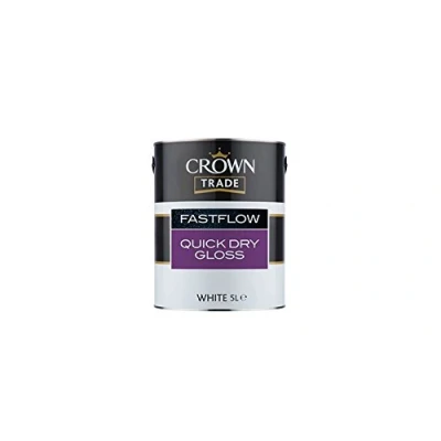 Image of Crown Trade FastFlow Quick Dry Gloss White 2.5ltr