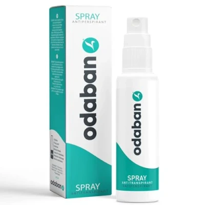 Image of Odaban Antiperspirant Deodorant Spray, Clinical Strength Aluminium Chloride Strong Hyperhidrosis Treatment Sleep Spray for Excessive Sweating, 30 ml (Pack Of 1)